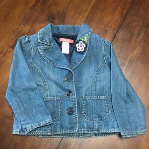 Gymboree Girls Dressy Denim / Jean Jacket size 4